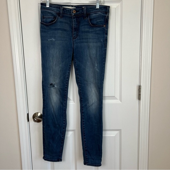 Pilcro and the Letterpress High Rise Skinny Jeans Anthropologie - Picture 1 of 10